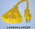 3-Outlets Power Cords