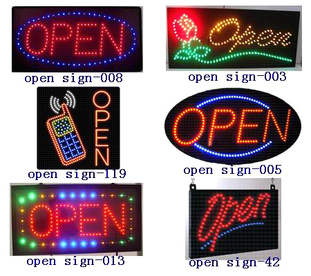 led signs