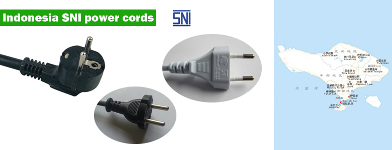 Indonesia SNI power cords