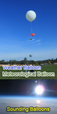 Meteorological balloons manufactured