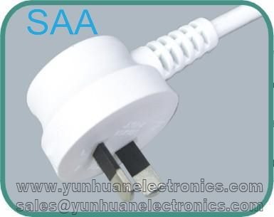 Australia standards SAA approval power cord JY07-A