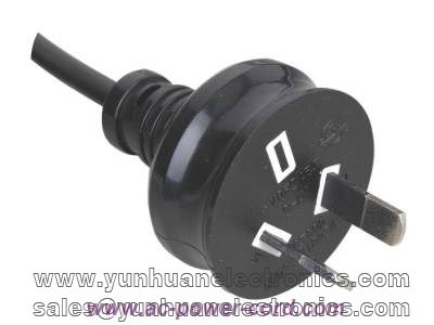 Australia standards SAA approval power cord YA-2