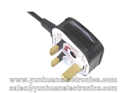 British UK plug with fuse Y006
