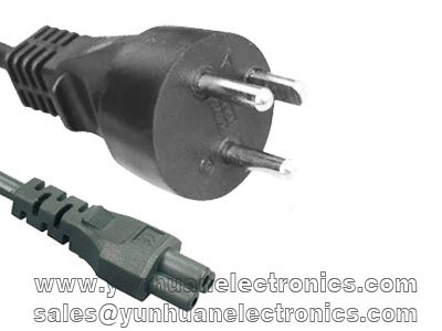 Denmark standards power cord