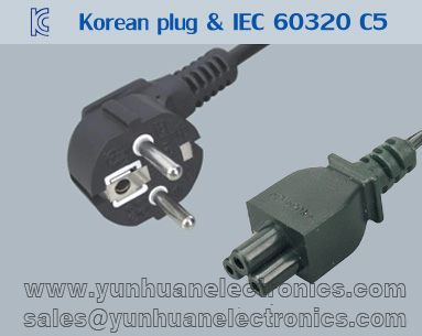 KC K03 IEC 60320 ST1 C5
