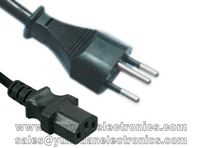 Switzerland SEV Approval Power Cord